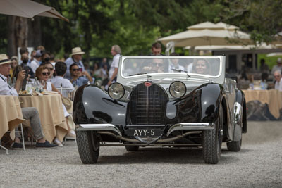 1937 Bugatti 57S with Coachwork by Vanvooren